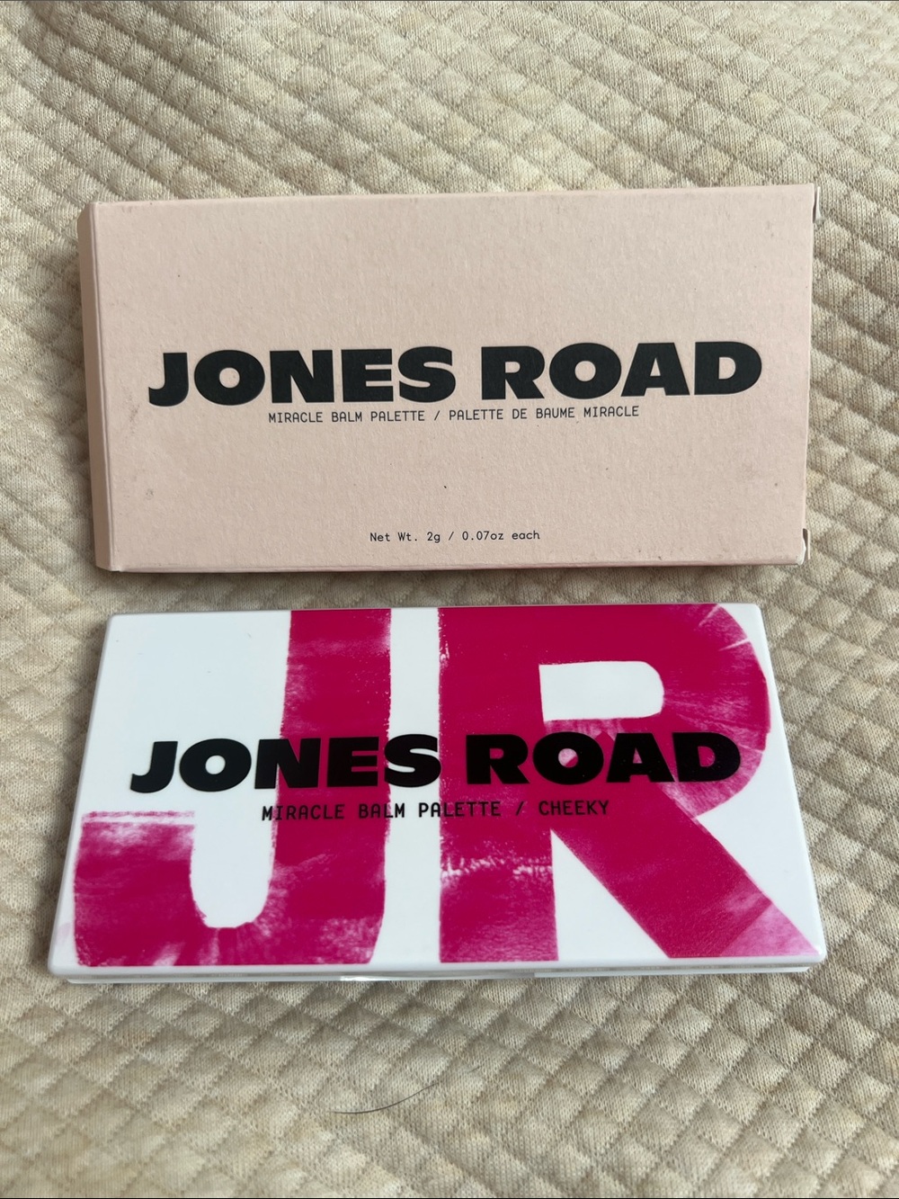 Jones Road MIRACLE BALM  Cheeky Palette in Pink & White